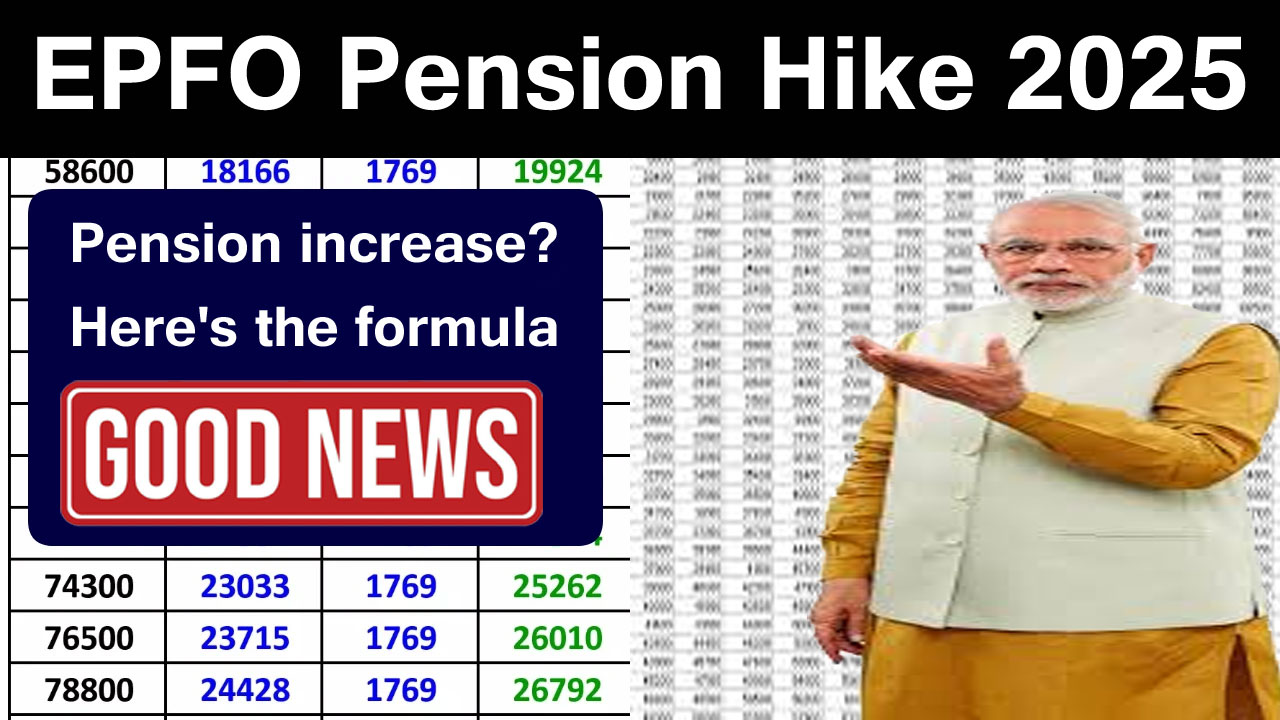 EPFO Pension Hike 2025: How much will Pension increase?, EPFO Pension Latest Update 2025